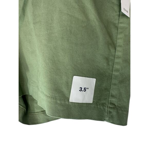 NWT Old Navy Plus Women's Green Cotton Blend Basic Casual Pixie Shorts Size 14 - Picture 2 of 12